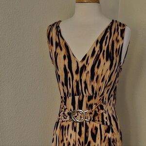 JLO Animal Print Dress